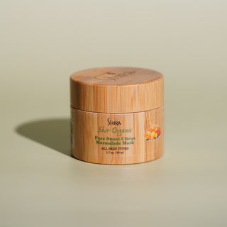 Shir-Organic Pure Sweet Citrus Marmalade Mask / Normal / All, Dull Looking Skin