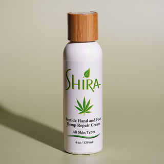 Shira Peptide Hand & Foot Hemp Repair Cream , 120 ml