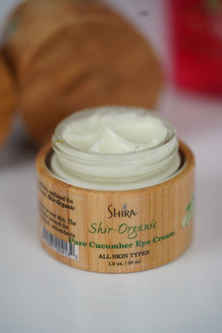 Shir-Organic Pure Cucumber Eye Cream /  All Skin Types